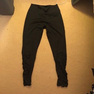 PINK Active leggings with ruched detail